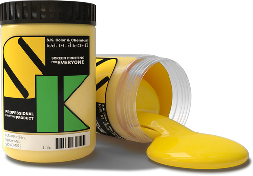 สีเหลืองจันทร์ลอย Yellow Matt SK-40M012