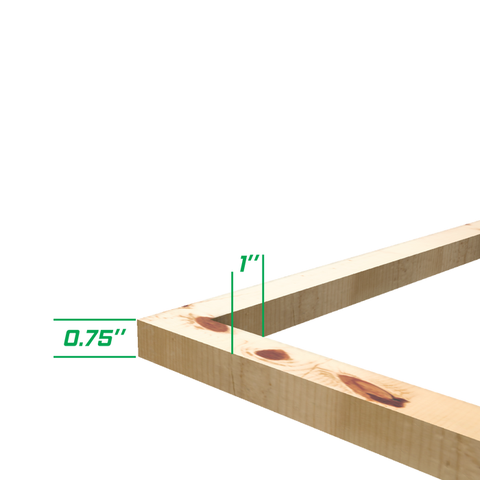 บล็อกสกรีน ไม้พารา ขนาด (วัดใน) 8"x18" Plywood Frame WFI-110818-/100/120/ - SK Screen Printing Supplies